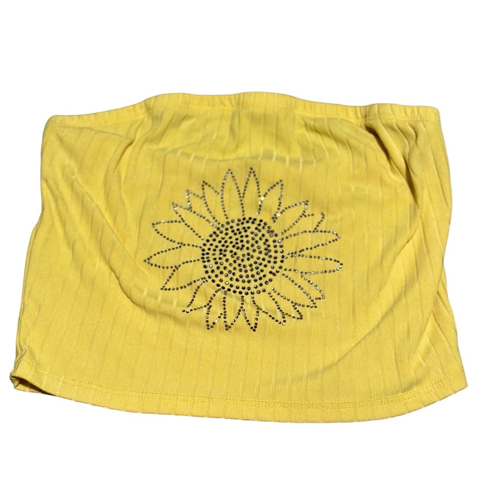 Sunflower Tube Top